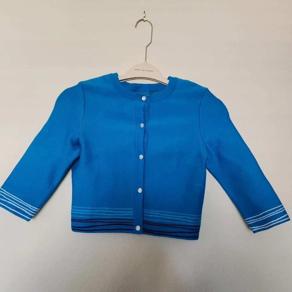 Issa London Cropped Cardigan/Sweater